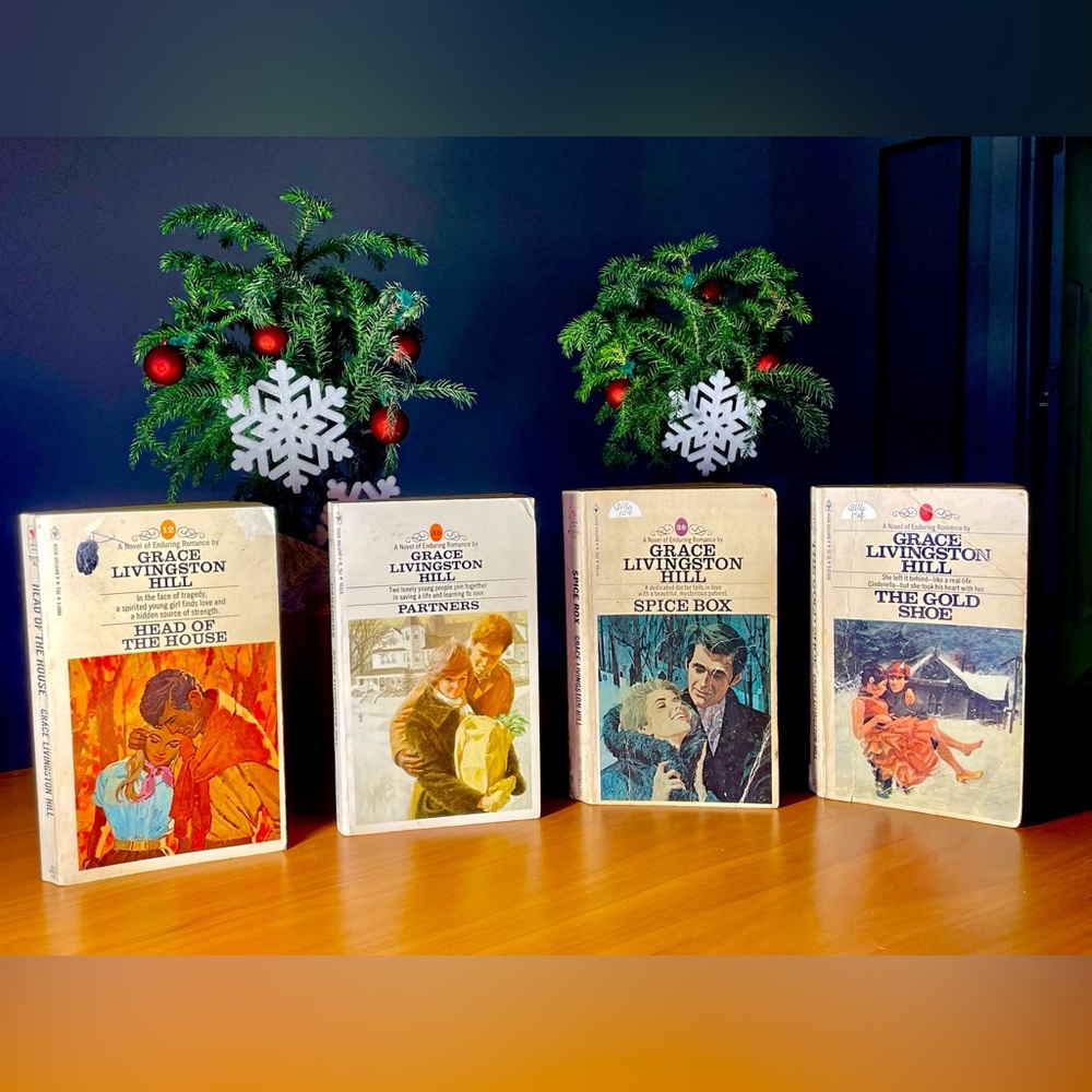 Lot of 4 Books by Grace Livingston Hill